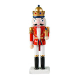Maxbell Nutcracker Ornament Christmas Nutcracker Figures for Collectible Kids Gifts Red