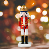 Maxbell Nutcracker Ornament Christmas Nutcracker Figures for Collectible Kids Gifts Red