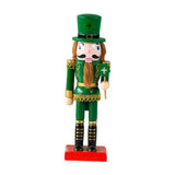 Maxbell Nutcracker Ornament Christmas Nutcracker Figures for Collectible Kids Gifts Green