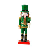 Maxbell Nutcracker Ornament Christmas Nutcracker Figures for Collectible Kids Gifts Green