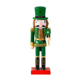 Maxbell Nutcracker Ornament Christmas Nutcracker Figures for Collectible Kids Gifts Green