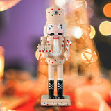 Maxbell Nutcracker Ornament Christmas Nutcracker Figures for Collectible Kids Gifts Light Pink