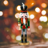 Maxbell Nutcracker Ornament Christmas Nutcracker Figures for Collectible Kids Gifts Multicolor