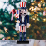 Maxbell Nutcracker Figures Free Standing Figurines for Home Tabletop Collectible