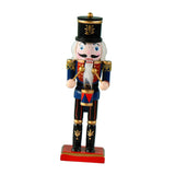 Maxbell Nutcracker Ornament Christmas Nutcracker Figures for Collectible Kids Gifts Blue Black