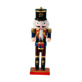 Maxbell Nutcracker Ornament Christmas Nutcracker Figures for Collectible Kids Gifts Blue Black