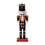 Maxbell Nutcracker Ornament Christmas Nutcracker Figures for Collectible Kids Gifts Blue Black