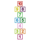 Maxbell Hopscotch Floor Stickers Lattice Number Game Kindergarten Children Game Toy C