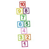 Maxbell Hopscotch Floor Stickers Lattice Number Game Kindergarten Children Game Toy C