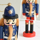 Maxbell 6Pcs Wooden Nutcracker Puppet Photography Props Christmas Decor