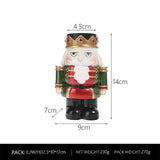 Maxbell Christmas Nutcracker Figures Traditional Figurine for Home Desktop Decor