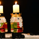 Maxbell Christmas Nutcracker Figures Traditional Figurine for Home Desktop Decor