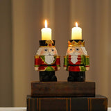 Maxbell Christmas Nutcracker Figures Traditional Figurine for Home Desktop Decor
