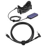 Maxbell 152cm Power Cord USB C Cable Power Supply Cord Flying Glasses Accessory