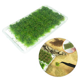 Maxbell Bushy Cluster Grass Tufts Miniature Static Scenery Model Railway DIY Decors 28 strains jungle green