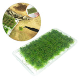 Maxbell Bushy Cluster Grass Tufts Miniature Static Scenery Model Railway DIY Decors 28 strains jungle green