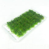 Maxbell Bushy Cluster Grass Tufts Miniature Static Scenery Model Railway DIY Decors 28 strains jungle green
