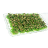 Maxbell Bushy Cluster Grass Tufts Miniature Static Scenery Model Railway DIY Decors 28 strains hay green