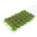 Maxbell Bushy Cluster Grass Tufts Miniature Static Scenery Model Railway DIY Decors 28 strains hay green