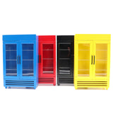 Maxbell Mini 1/12 Dollhouse Refrigerator Freezer Wooden Furniture for Kids Children White