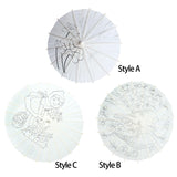 Maxbell Paper Umbrella Photography Props Favors for Home Classical Dance Decorations Style A