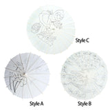 Maxbell Paper Umbrella Photography Props Favors for Home Classical Dance Decorations Style A
