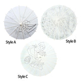 Maxbell Paper Umbrella Photography Props Favors for Home Classical Dance Decorations Style A