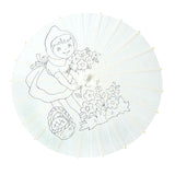Maxbell Paper Umbrella Photography Props Favors for Home Classical Dance Decorations Style C