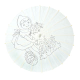 Maxbell Paper Umbrella Photography Props Favors for Home Classical Dance Decorations Style C