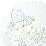 Maxbell Paper Umbrella Photography Props Favors for Home Classical Dance Decorations Style C