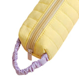 Maxbell Portable Zipper Pencil Case Stationery Organizer for Children Gifts Yellow