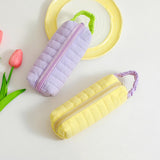 Maxbell Portable Zipper Pencil Case Stationery Organizer for Children Gifts Yellow