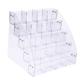 Maxbell Storage Box Transparent Acrylic Storage Rack for Office Supplies Pens Table