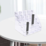 Maxbell Storage Box Transparent Acrylic Storage Rack for Office Supplies Pens Table