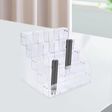 Maxbell Storage Box Transparent Acrylic Storage Rack for Office Supplies Pens Table