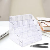 Maxbell Storage Box Transparent Acrylic Storage Rack for Office Supplies Pens Table