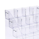 Maxbell Storage Box Transparent Acrylic Storage Rack for Office Supplies Pens Table
