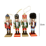 Maxbell Mini Nutcracker Soldier Figurine Traditional Kids Puppet Christmas