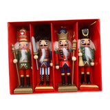 Maxbell Mini Nutcracker Soldier Figurine Traditional Kids Puppet Christmas
