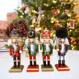 Maxbell Mini Nutcracker Soldier Figurine Traditional Kids Puppet Christmas