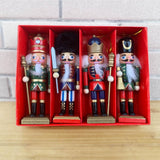 Maxbell Mini Nutcracker Soldier Figurine Traditional Kids Puppet Christmas