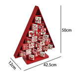 Maxbell Christmas reciprocal Calendar Seasonal Decor DIY for Christmas Holiday Adults