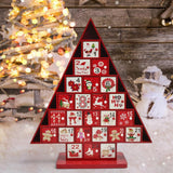 Maxbell Christmas reciprocal Calendar Seasonal Decor DIY for Christmas Holiday Adults