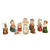 Maxbell 11Pcs Nativity Scene Manger Figurines Set Christmas Ornaments for Office
