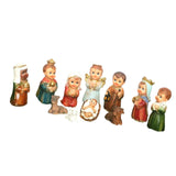Maxbell 11Pcs Nativity Scene Manger Figurines Set Christmas Ornaments for Office