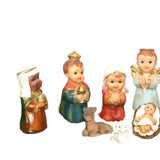 Maxbell 11Pcs Nativity Scene Manger Figurines Set Christmas Ornaments for Office