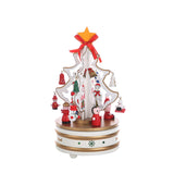 Maxbell Creative Christmas Music Box Rotatable Carousel Toy Decor Holiday Home