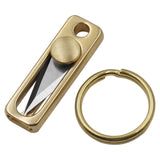 Maxbell Brass Mini Knife with Keychain Hole Package Opener Knife Key Chain Pendant