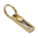 Maxbell Brass Mini Knife with Keychain Hole Package Opener Knife Key Chain Pendant