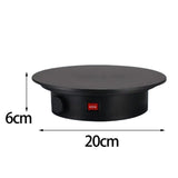 Maxbell 360 Degree Rotating Display Stand Display Table for Photography Live Video Black